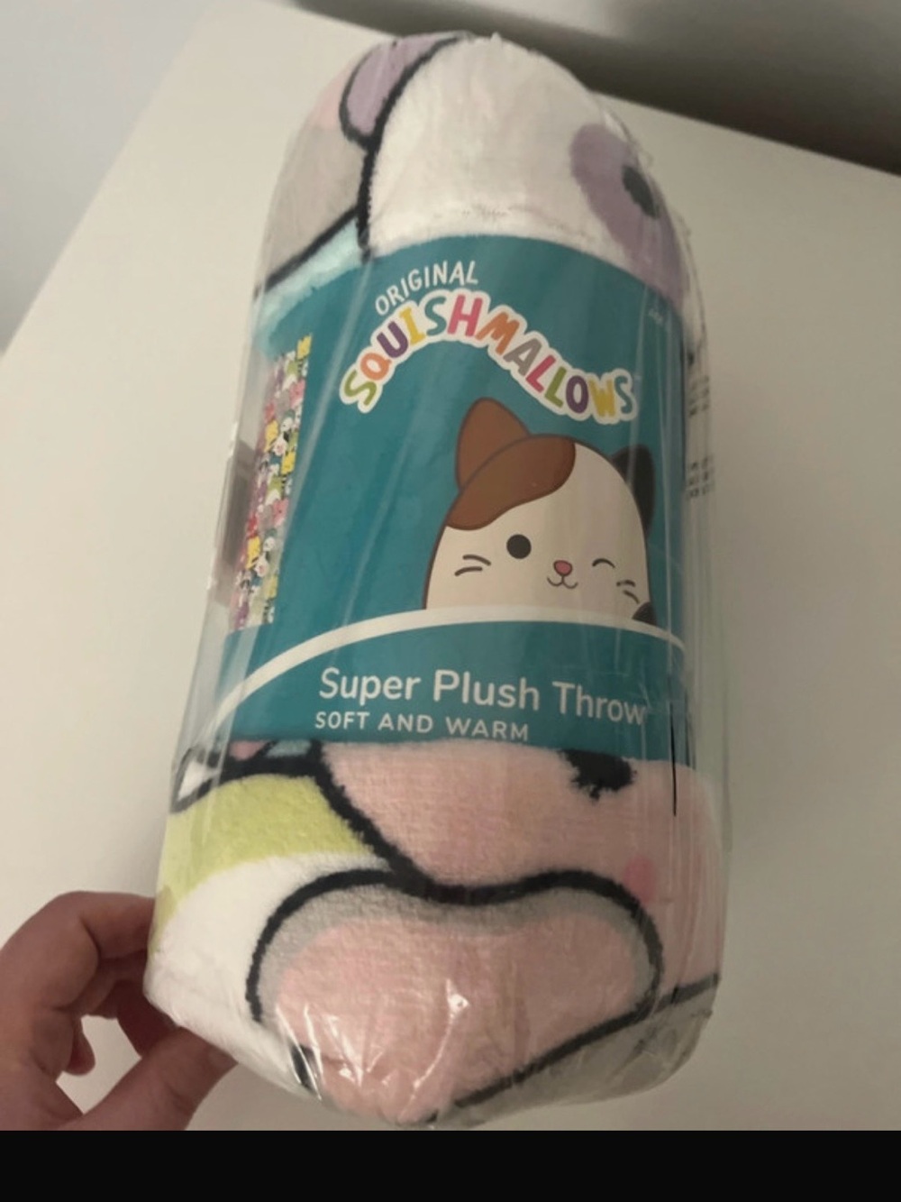 Squishmallows “Squish Together” Throw Blanket
